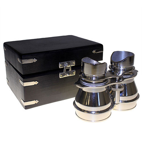 Polished Aluminum Pro Binoculars - Shopy Max