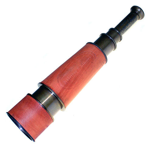 Leather Antique Telescope - Shopy Max