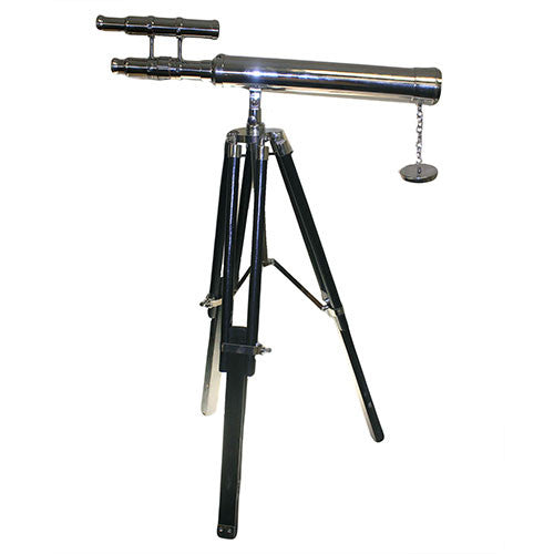 Grand Brass Telescope Expandable Stand - Shopy Max