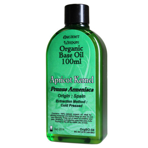 Apricot Kernel 100ml Organic Base Oil