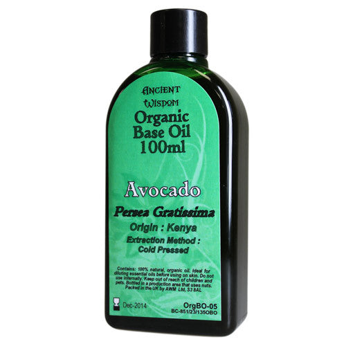 Avocado 100ml Organic Base Oil - Shopy Max