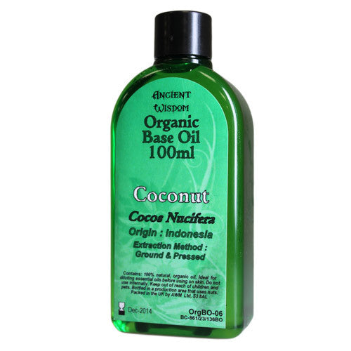 Coconut 100ml Organic Base Oil