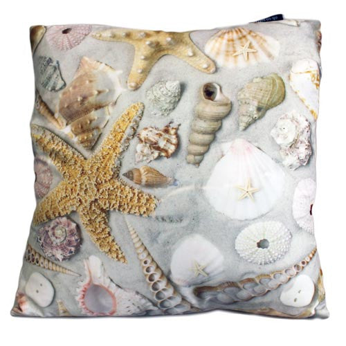 Art Cushion Cover - Shells in Sand - Shopy Max