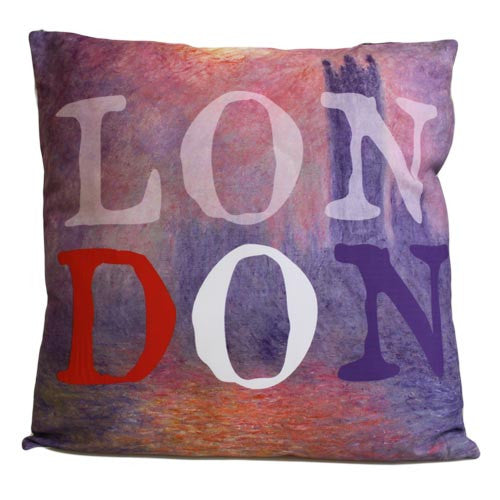 Art Cushion Cover - LONDON - Monet - Shopy Max