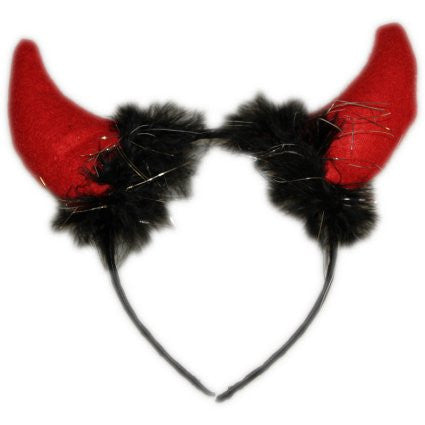 Party Hair Bands - Devil / Bulls Horns - Shopy Max