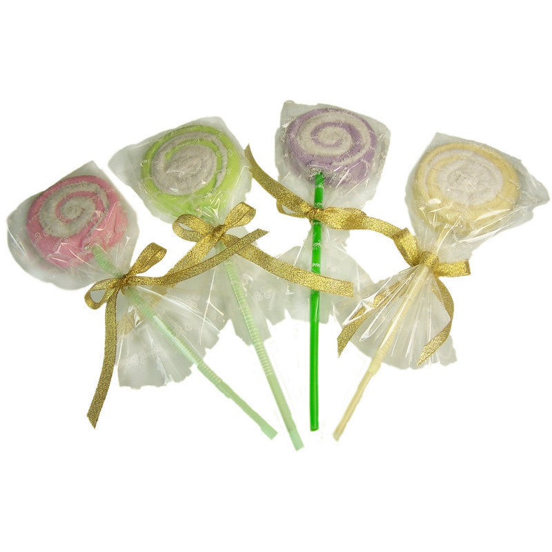 Towel Lolly Pops - Assorted - Shopy Max