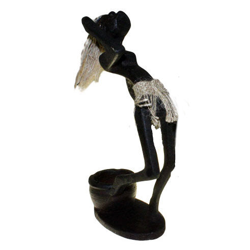 Primative Man Double Candle Holder Guy - Shopy Max