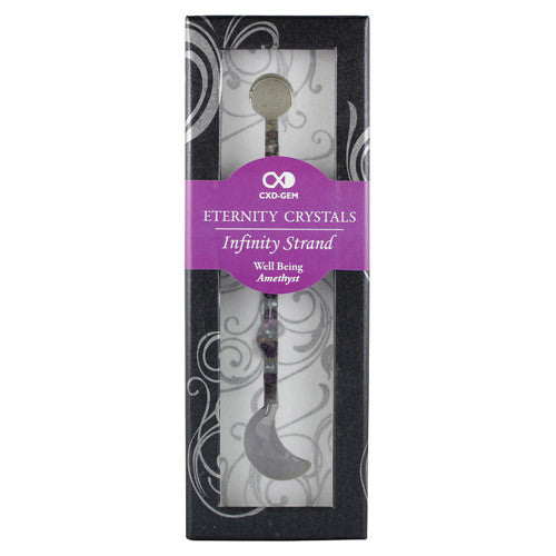 Crystal Strand with Amethyst Tail - Wellbeing