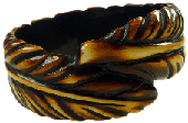 Feathers Earth Bangle