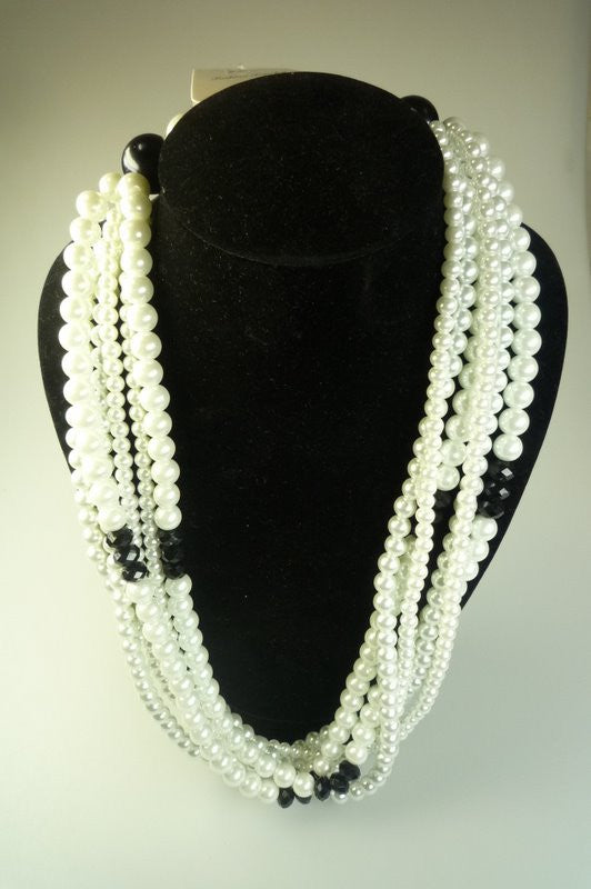 Perilous Pearls Multilink Short Necklace - Shopy Max