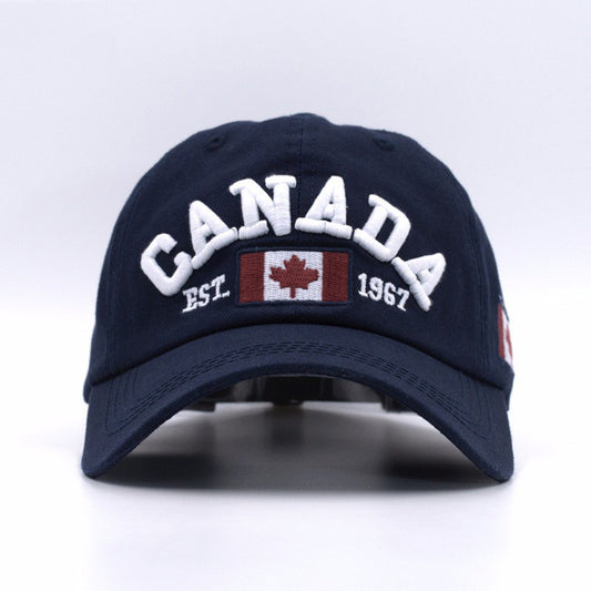 New Arrival Cotton Gorras Canada Baseball CapBA378 Flag Of Canada Hat Snapback Adjuatable