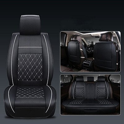 PU Leather car seat covers For Toyota Corolla Camry Rav4 Auris Prius Yalis Avensis SUV auto