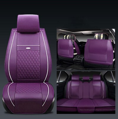PU Leather car seat covers For Toyota Corolla Camry Rav4 Auris Prius Yalis Avensis SUV auto