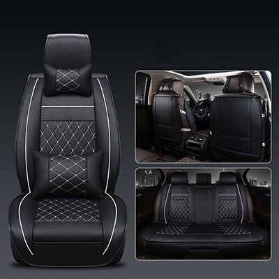 PU Leather car seat covers For Toyota Corolla Camry Rav4 Auris Prius Yalis Avensis SUV auto