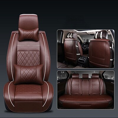 PU Leather car seat covers For Toyota Corolla Camry Rav4 Auris Prius Yalis Avensis SUV auto