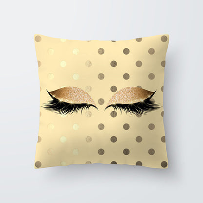 Marble Eye lash Decorative Throw Pillow Cushion Cover Home Decor