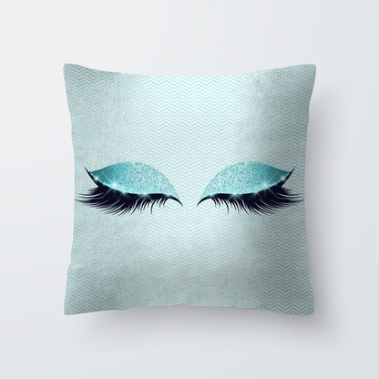 Marble Eye lash Decorative Throw Pillow Cushion Cover Home Decor