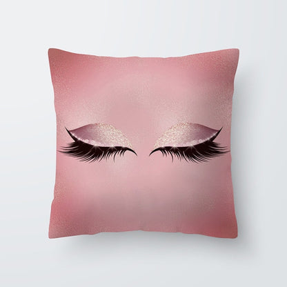 Marble Eye lash Decorative Throw Pillow Cushion Cover Home Decor