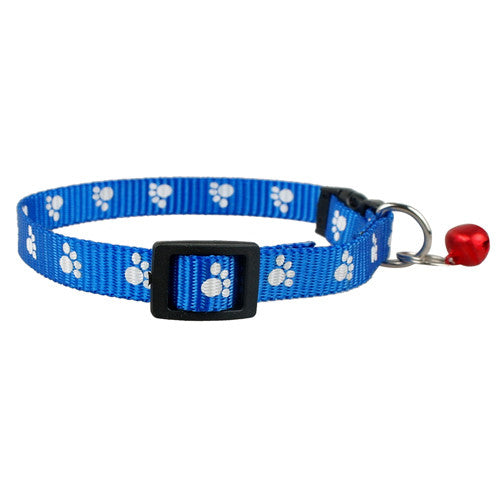 4 Sizes 4 colors New Fashion Nylon Dog Pet Collar blue/red/purple/black