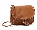 Hot Sale Tassel Women Bag Leather Handbags Cross Body Shoulder Bags Fashion