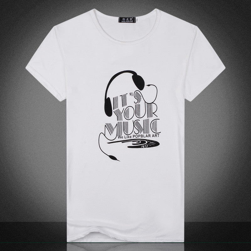 New 2016 Mens Summer Casual Short Sleeve Tees Cotton 3D Designer Milk Printed T Shirt - Shopy Max