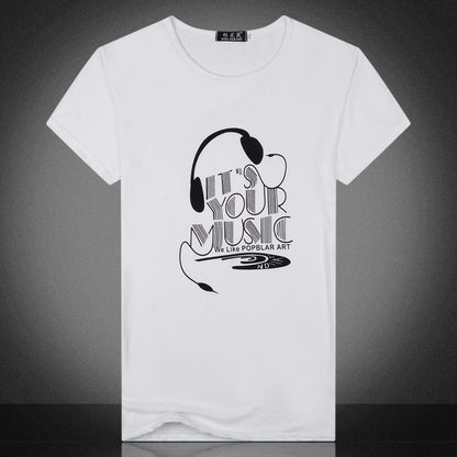New 2016 Mens Summer Casual Short Sleeve Tees Cotton 3D Designer Milk Printed T Shirt - Shopy Max