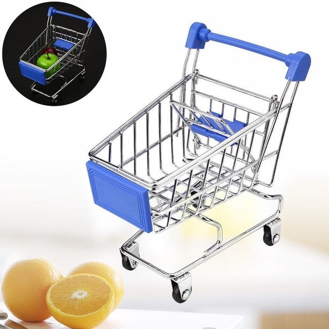 Hot Mini Stainless Steel Handcart Supermarket Shopping