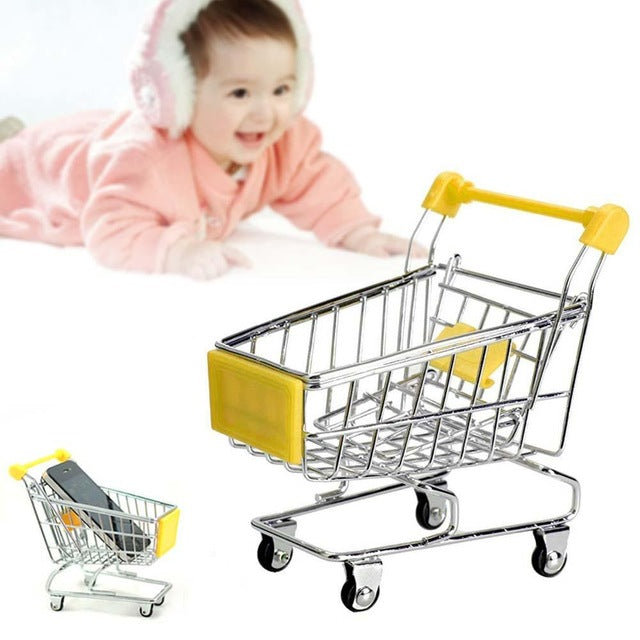 Hot Mini Stainless Steel Handcart Supermarket Shopping