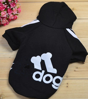 Dog Clothes Pets Coats Soft Cotton Puppy Dog Clothes Adidog Hoodies Clothes