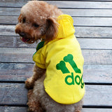 Dog Clothes Pets Coats Soft Cotton Puppy Dog Clothes Adidog Hoodies Clothes