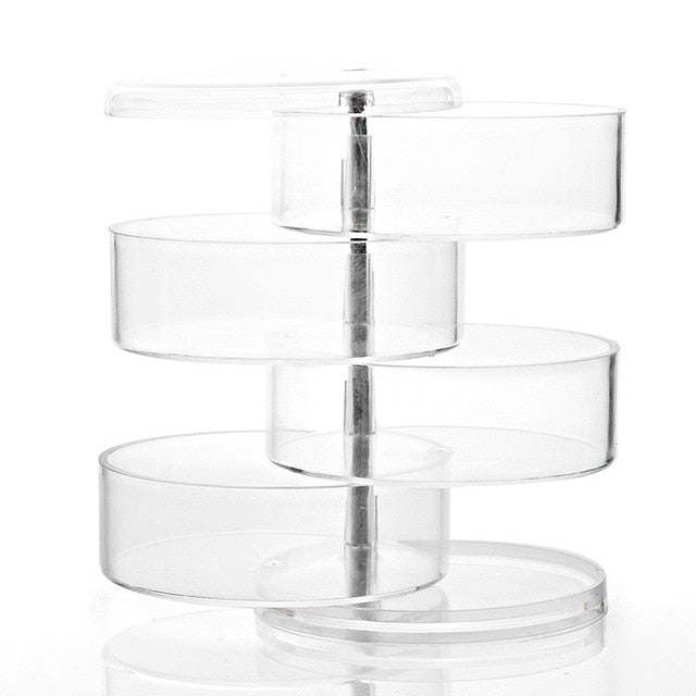 360 Degree Rotating Makeup Organizer Box