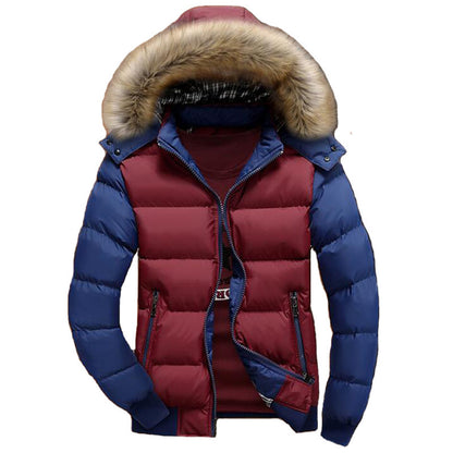 HEE GRAND Jacket For Men 2016 Hot Sale Casual Winter Thick With Hooded