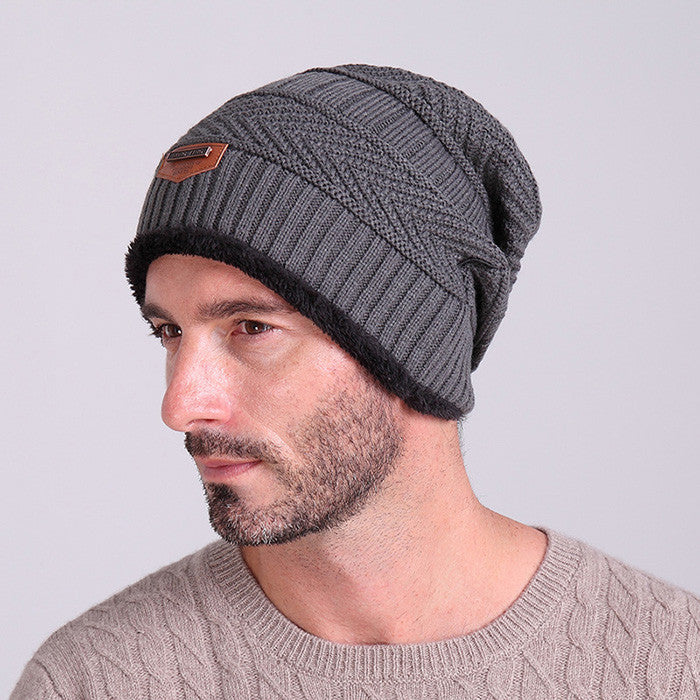 2016 Brand Beanies Knit Men's Winter Hat Caps Skullies Bonnet Winter Hats For Men - Shopy Max