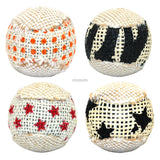 4pcs/pack Ball Cat Toy  Interactive Cat Toys Play Chewing Rattle Scratch Catch Pet Kitten Cat Exrecise Toy Balls