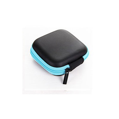 hard storage box case for earphone headphone carry storage bag for ear buds usb cable organizer SD card small box