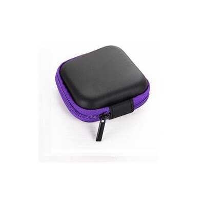 hard storage box case for earphone headphone carry storage bag for ear buds usb cable organizer SD card small box