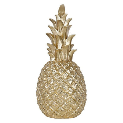 Nordic Style Modern Pineapple Ornament Craft Synthetic Resin Individual Metal Finishes Home