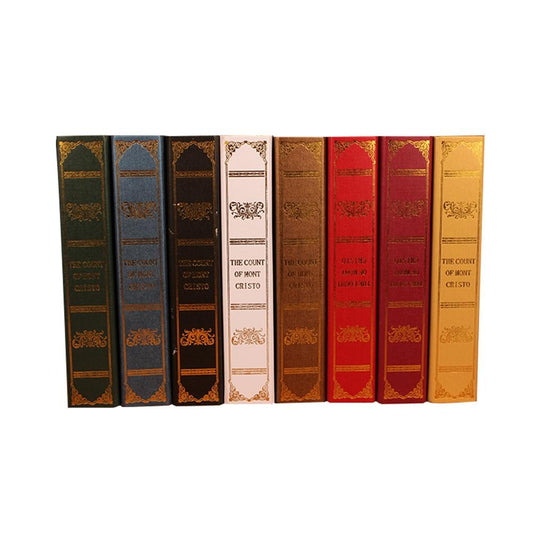 European Random Send Wooden Antique Book Box Study Room