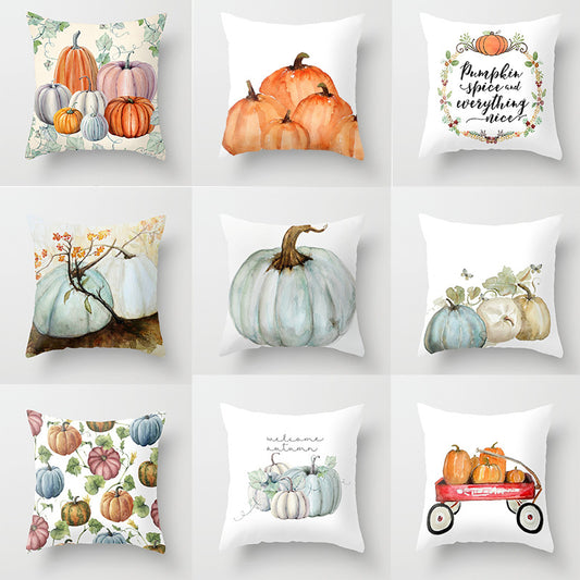 Modern Pumpkin printed cushion kids room Pillowcase Halloween Decorations