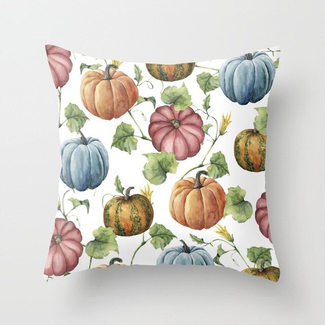Modern Pumpkin printed cushion kids room Pillowcase Halloween Decorations