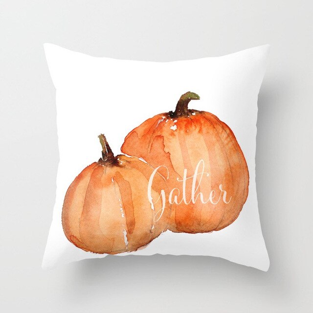Modern Pumpkin printed cushion kids room Pillowcase Halloween Decorations