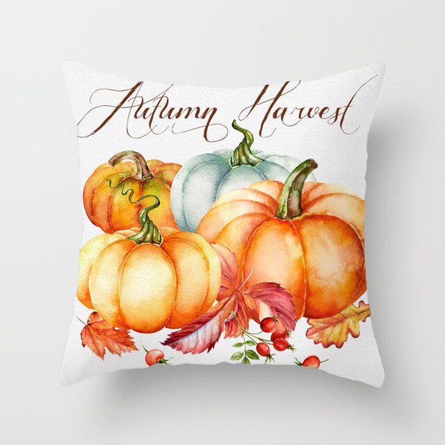 Modern Pumpkin printed cushion kids room Pillowcase Halloween Decorations