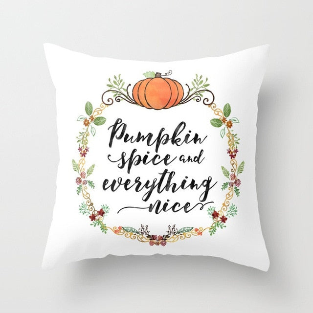 Modern Pumpkin printed cushion kids room Pillowcase Halloween Decorations