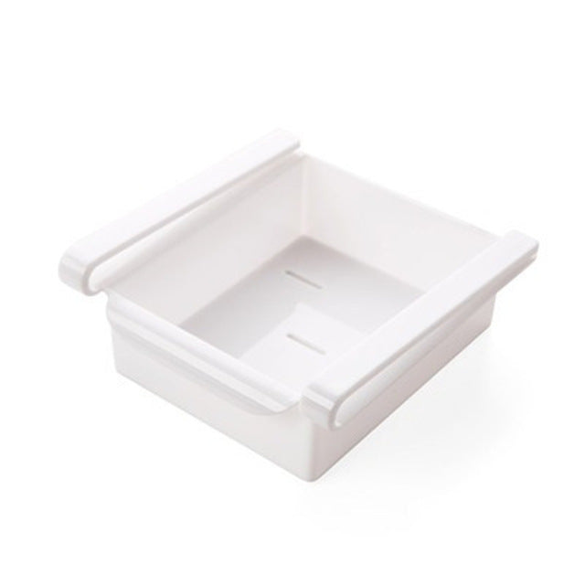 Kitchen Organizer  Refrigerator Storage Rack Fridge Freezer Shelf Holder Pull-out Drawer Organiser Egg Tray