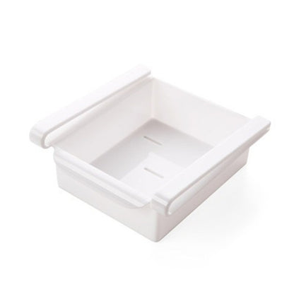 Kitchen Organizer  Refrigerator Storage Rack Fridge Freezer Shelf Holder Pull-out Drawer Organiser Egg Tray