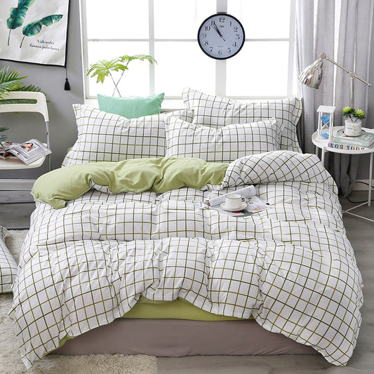 Fashion Bedding Set luxury Pink love Family Set Sheet Duvet Cover  set 2019