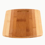 Aingoo Eco-Friendly Bamboo cutting board with One Handed Handle Nature 100% Bamboo Kitchen