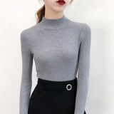 Autumn and Winter Explosions Sportswear High Collar Sweater Knit Pants Suit Casual