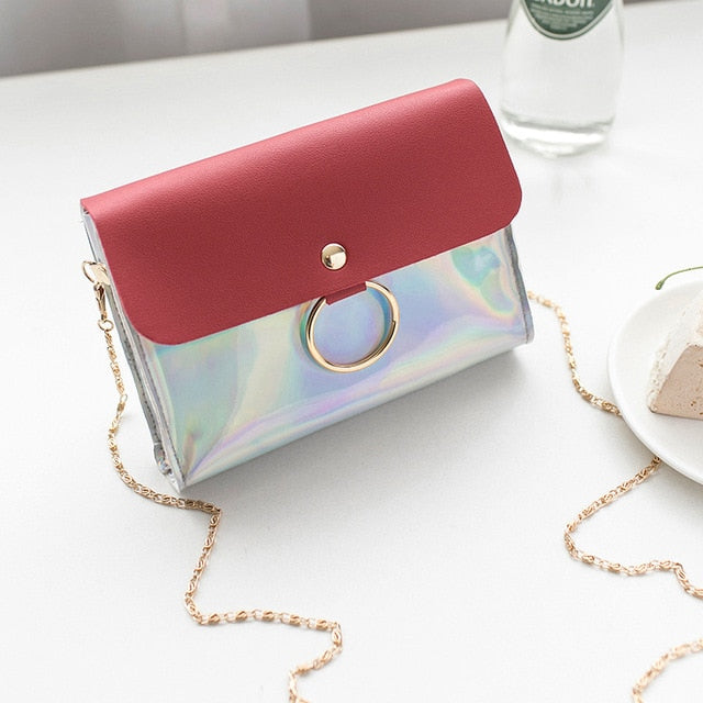 Hot Sale Sweet Lace Round Handbags High Quality PU leather Women Crossbody Bags - Shopy Max