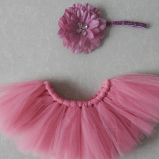 Birthday Tutu Outfits Baby Girl Newborn Photography Props Accessories Newborn